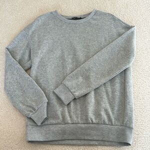 SHEIN Size S gray crew neck sweatshirt. Never worn.